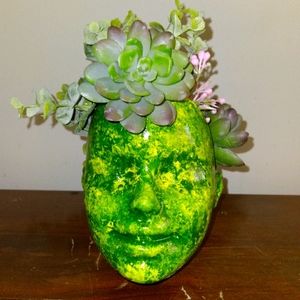 Doll Head Planter